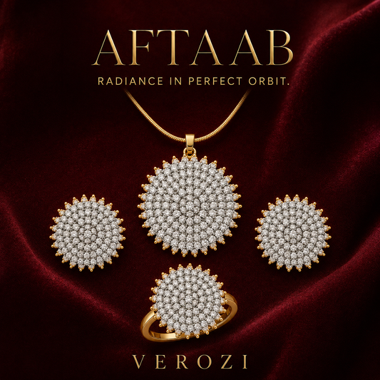 Aftaab Concentric Sunburst | 4Pc Set
