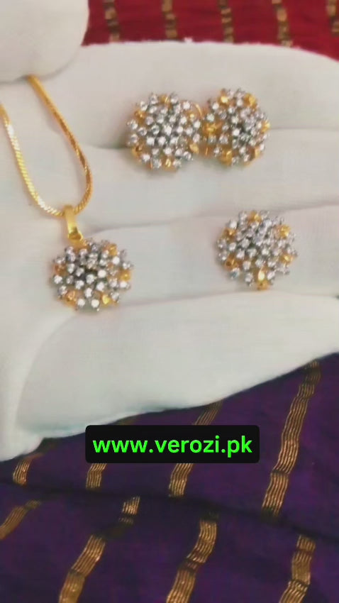 Bahaar Gilded Blossom | 4Pc Set